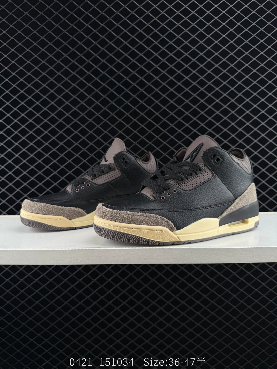 A Ma Maniere x Air Jordan 3 Retro “Black”
